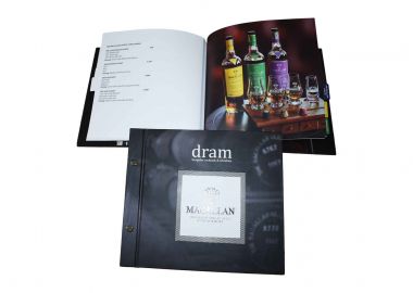 MENU BÌA CARTON - nhà hàng rượu MACALLAN