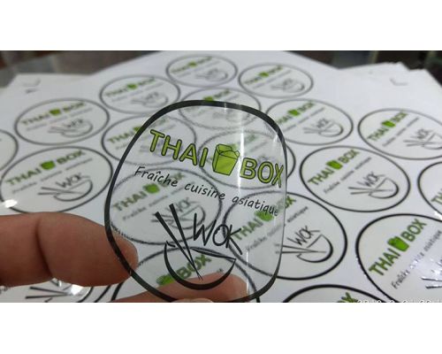 Decal giấy nhựa - Decal trong