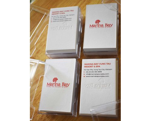 Card giấy mỹ thuật dập nổi