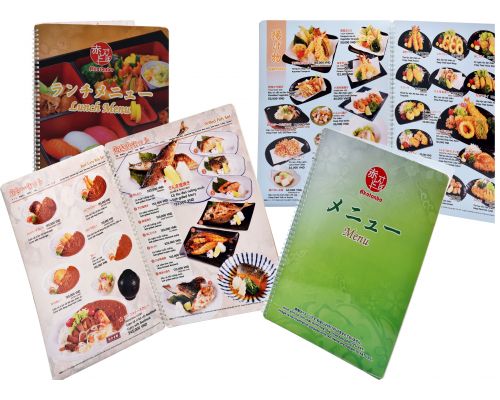 MENU GIẤY - NHÀ HÀNG NHẬT AKATONBO