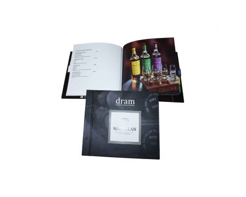 MENU BÌA CARTON - nhà hàng rượu MACALLAN