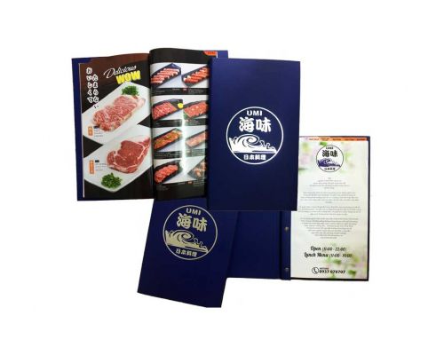 MENU bìa Simili - nhà hàng UMI (SUSHI WORLD)